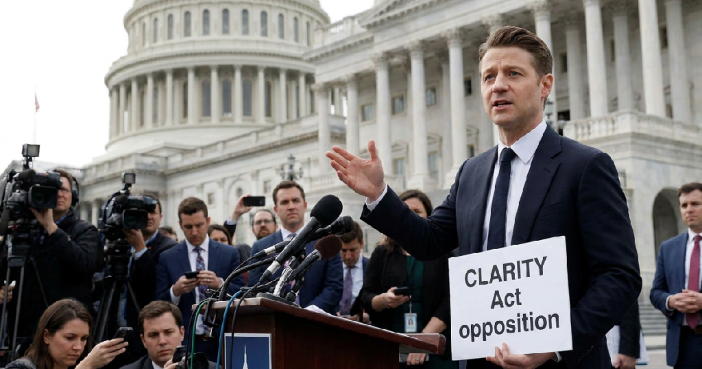 Ben McKenzie intensifies CLARITY Act opposition, spotlighting consumer protection concerns