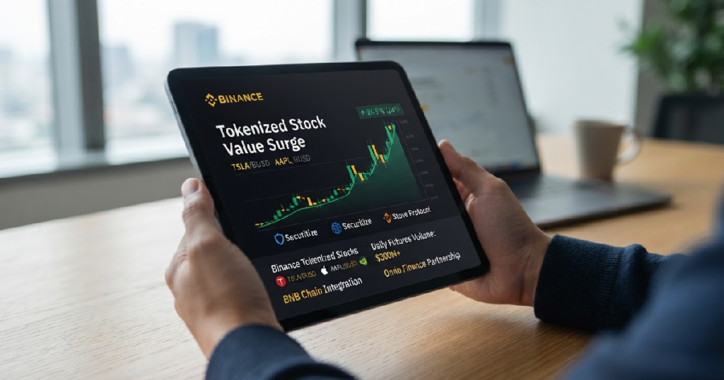 Binances tokenized stock surge challenges market incumbents Binances tokenized stock surge challenges market incumbents