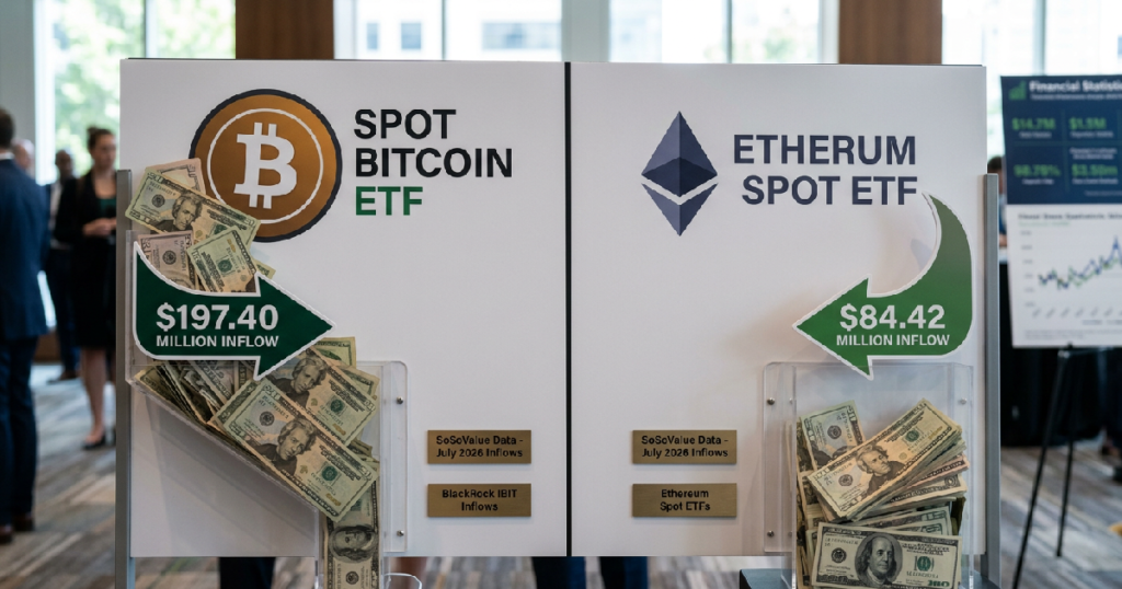 Bitcoin and Ethereum ETFs secure $281.82 million in new capital Bitcoin and Ethereum ETFs secure $281.82 million in new capital
