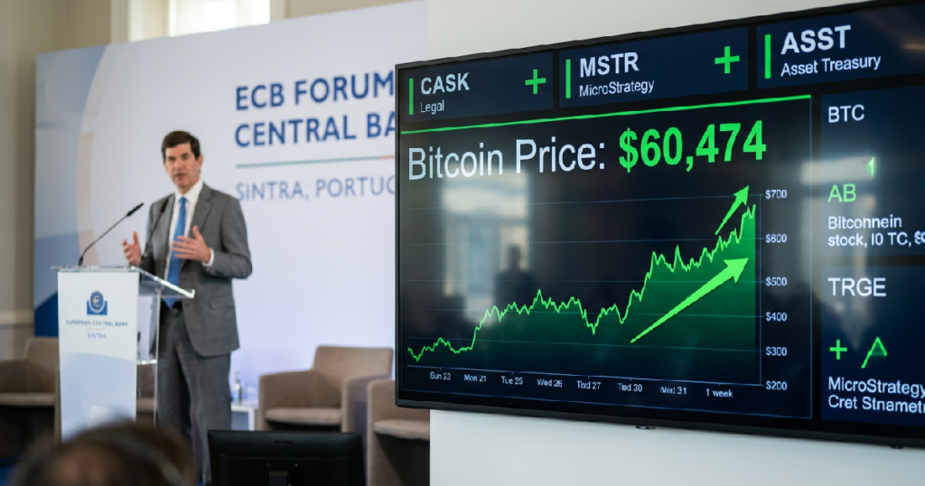 Bitcoin Price Reclaims $60,000 as Kevin Warsh Signals Easing Inflation Pressures
