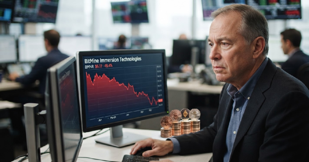 BitMine stock drops despite $73 million Ethereum acquisition BitMine stock drops despite $73 million Ethereum acquisition