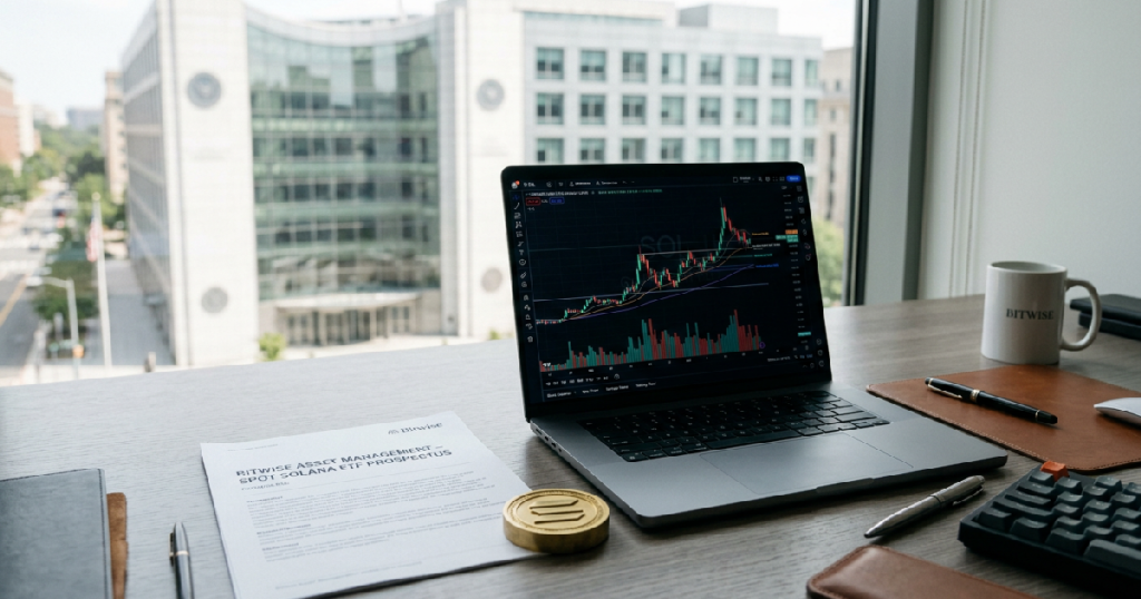Bitwise Solana ETF filing: Bitwise Asset Management files for spot Solana ETF on July 8, 2026