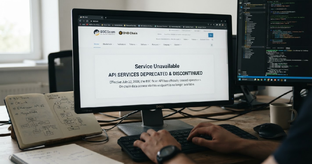 BSC Scan API officially ceases operations on July BSC Scan API officially ceases operations on July
