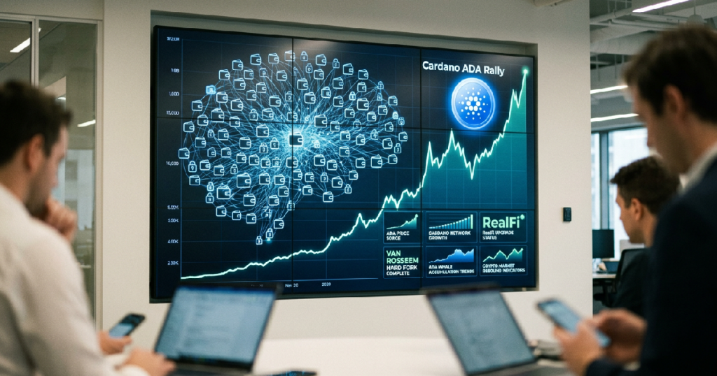 Cardano ADA Rally Gains Steam with Nearly 15,000 New Wallets Cardano ADA Rally Gains Steam with Nearly 15,000 New Wallets