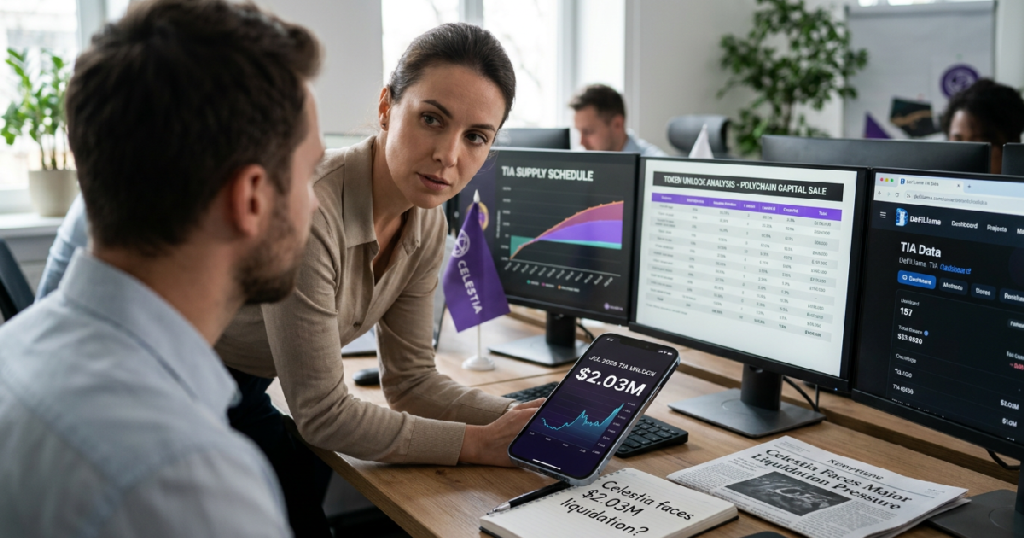 Celestia faces $2.03 million TIA token liquidation in July 2026 Celestia faces 203: Celestia faces $2.03 million TIA token liquidation in July 2026