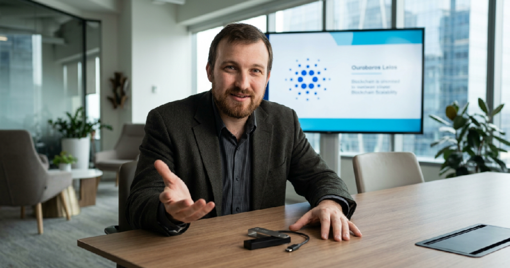 Charles Hoskinson states Cardano will reach Ledger