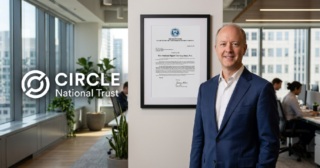 Circle National Trust bank approval: Circle Internet Group establishes First National Digital Currency Bank after federal...