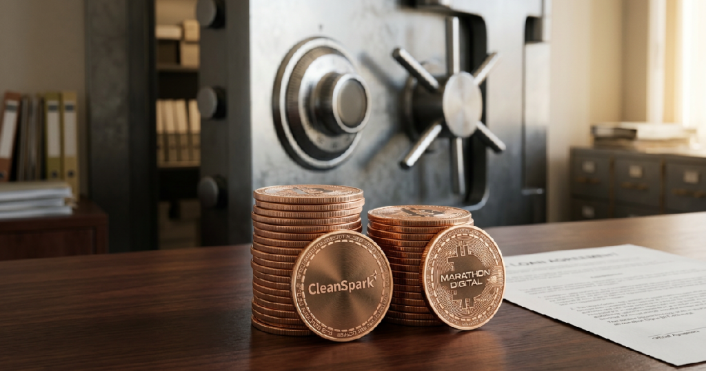 CleanSpark and Marathon Digital pledge 12% of Bitcoin as collateral CleanSpark Marathon Digital: CleanSpark and Marathon Digital pledge 12% of Bitcoin as collateral