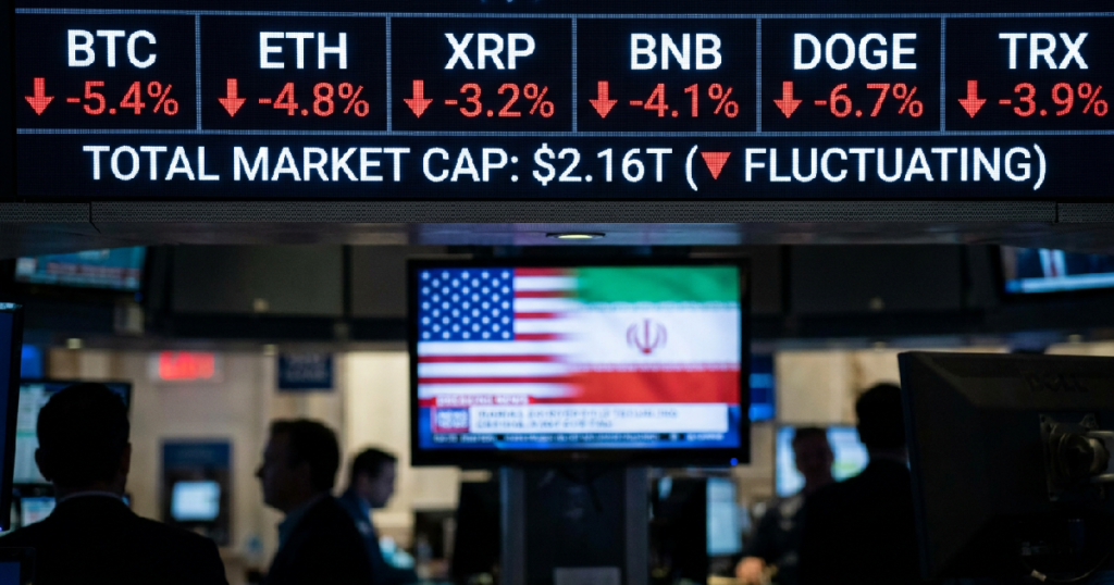 Global Tensions and AI Boom Drive Cryptocurrency Market Downturn Today crypto market downturn: Global Tensions and AI Boom Drive Cryptocurrency Market Downturn Today