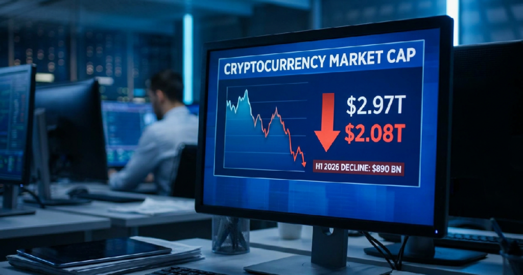 Cryptocurrency market faces cautious H2 outlook after brutal $890 billion first-half decline