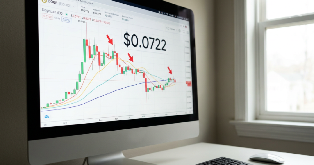 Dogecoin moving averages: Dogecoin traders track moving averages for rebound amid bearish signals