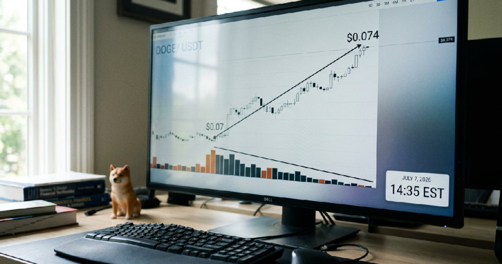 Dogecoin’s recovery to $0.074 faces resistance from low trading volume Dogecoins recovery 0074: Dogecoin’s recovery to $0.074 faces resistance from low trading volume