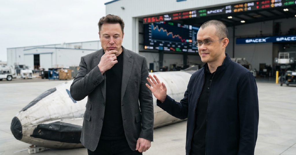 elon musk trillionaire: Elon Musk's Trillionaire Exit Draws 'Pre-Rich' Tag From Binance's CZ