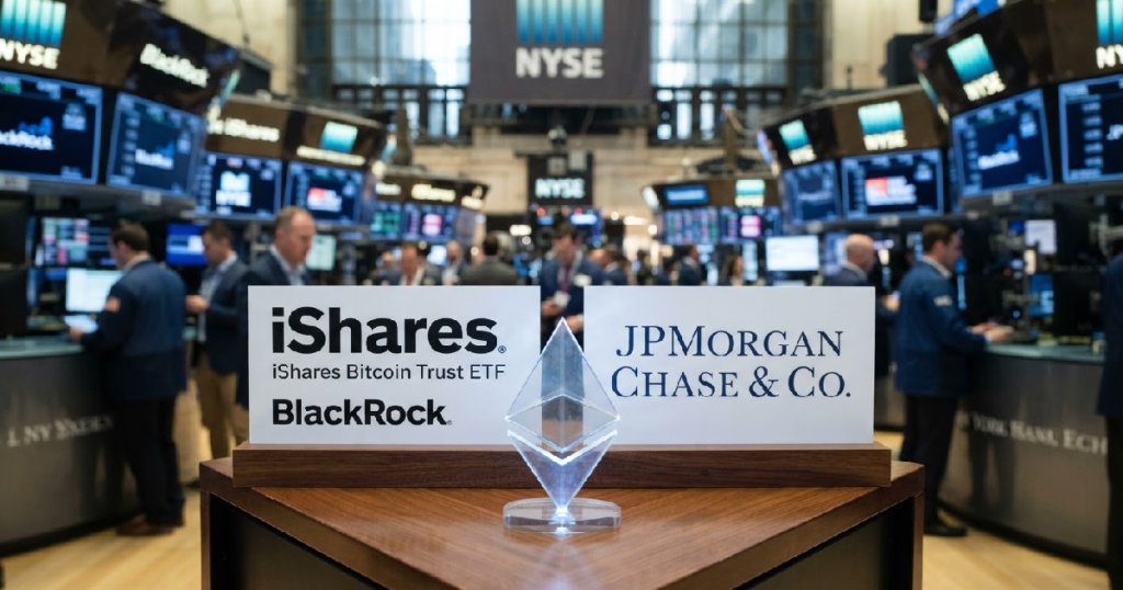 BlackRock and JPMorgan Cement Ethereum as a Wall Street Asset