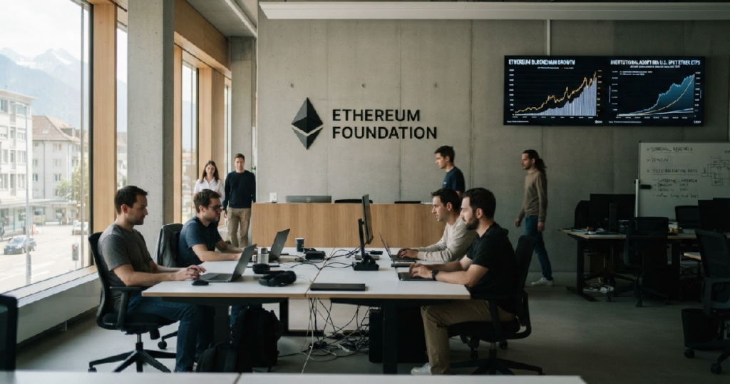 Ethereum Foundation overhaul reshapes blockchain's second decade amid institutional adoption