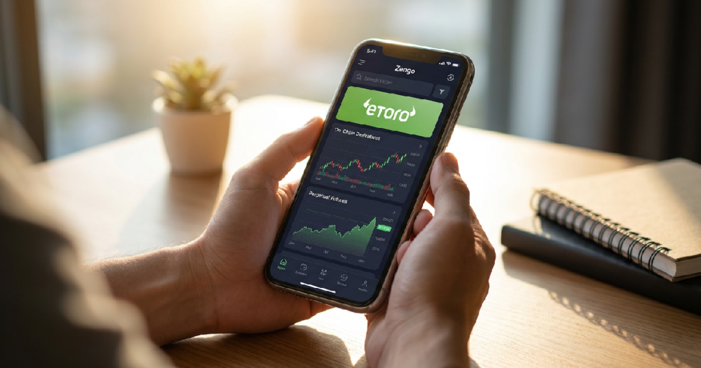 eToro on-chain derivatives: eToro invests in Extended, expands on-chain derivatives access to Zengo wallet