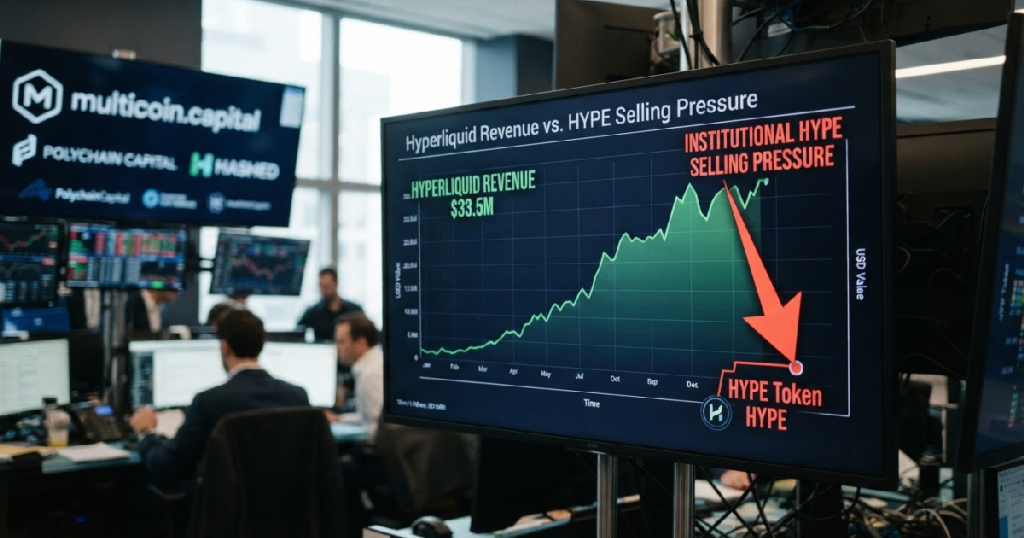Hyperliquid’s growing revenue confronts institutional HYPE selling Hyperliquid revenue: Hyperliquid’s growing revenue confronts institutional HYPE selling