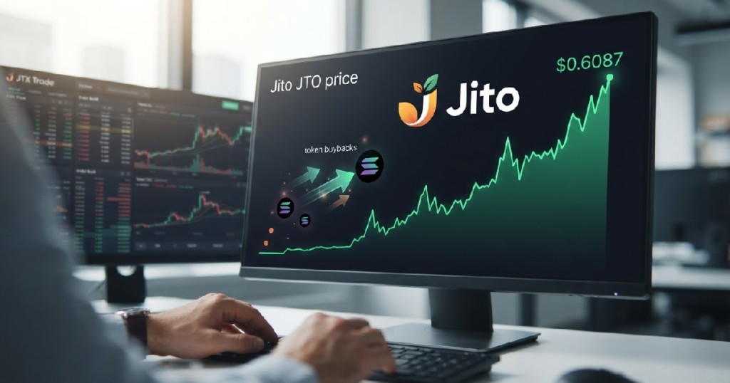 Jito JTO price surges 11.59% as buyback plan solidifies tokenomics Jito JTO price surges 11.59% as buyback plan solidifies tokenomics