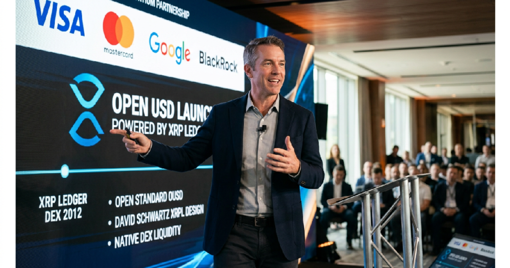 Matt Hamilton calls XRP Ledger 15 years ahead after Open USD launch