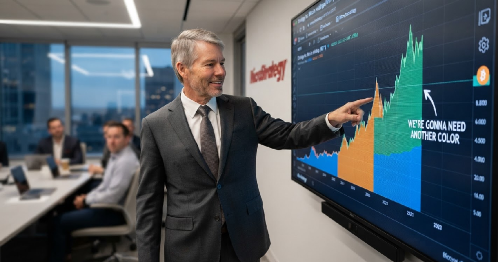 Michael Saylor hints at new Bitcoin strategy after four weeks without fresh buys Michael Saylor Bitcoin: Michael Saylor hints at new Bitcoin strategy after four weeks without fresh buys