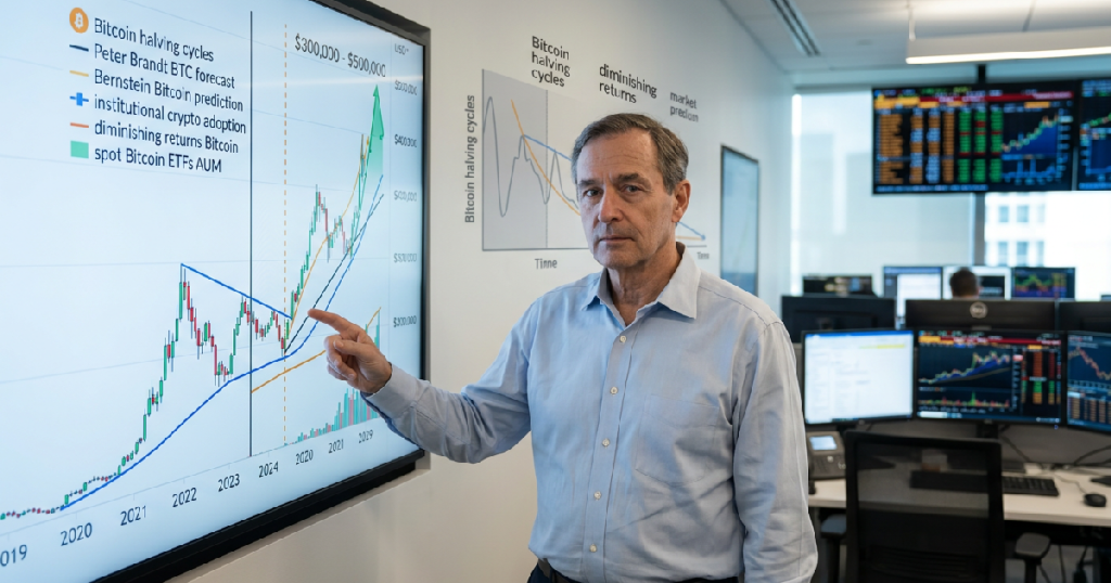 Peter Brandt projects Bitcoin will hit $300,000 to $500,000 by late 2029