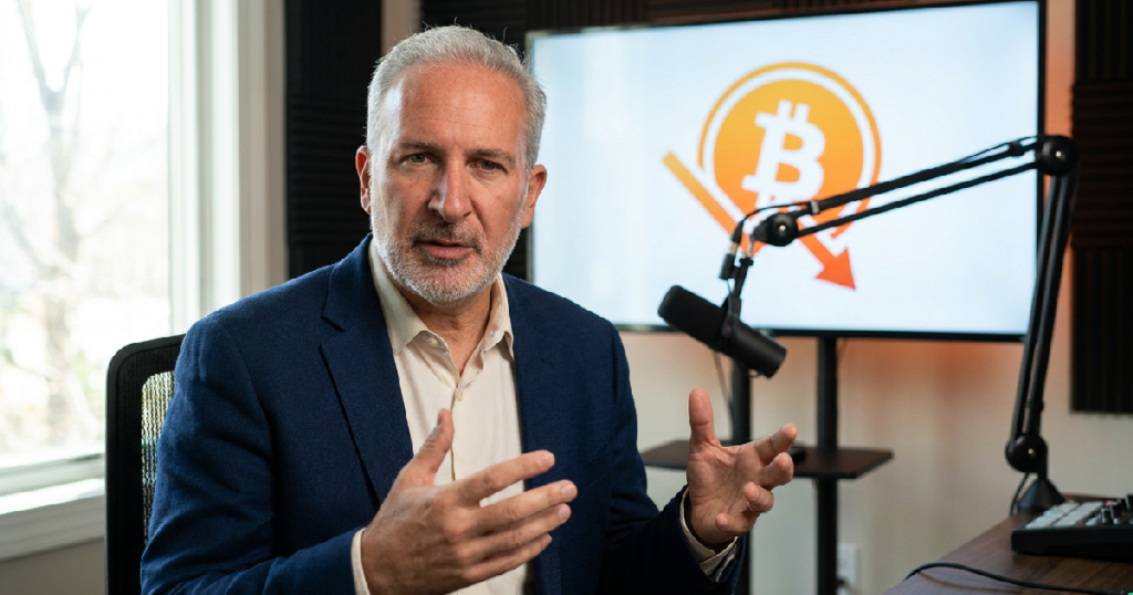 Peter Schiff warns Bitcoin investors to sell above Peter Schiff Bitcoin warning: Peter Schiff warns Bitcoin investors to sell above