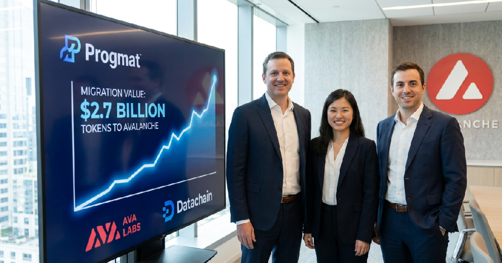Progmat migrates billion: Progmat migrates $2.7 billion in security tokens to Avalanche blockchain