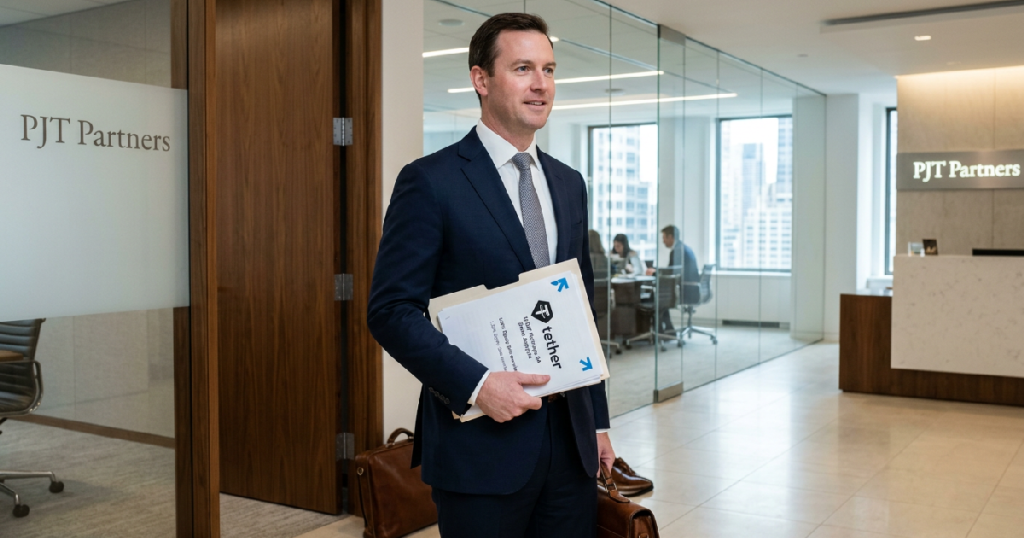 Richard Heathcote seeks buyers for 1.26% Tether holding