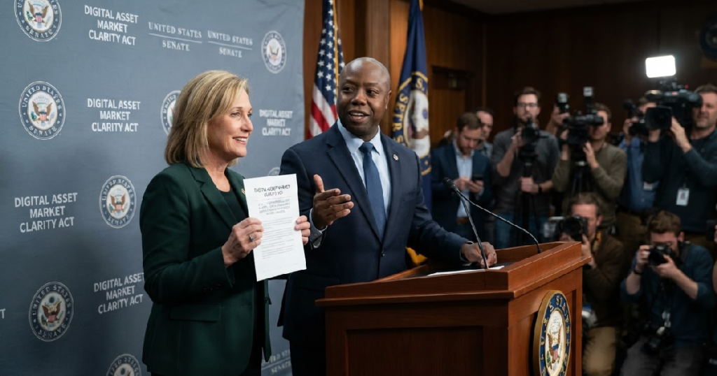 Digital Asset Market Clarity Act: Scott Pledges to Advance Digital Asset Clarity Act Before Recess