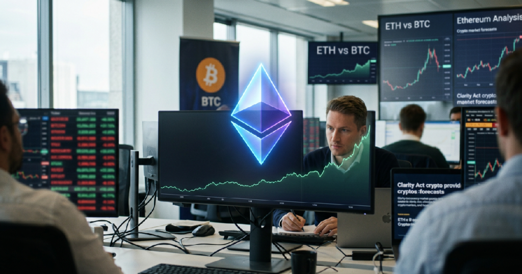 Ethereum Shows Rebound Signs, Analysts See Potential to Outperform Bitcoin