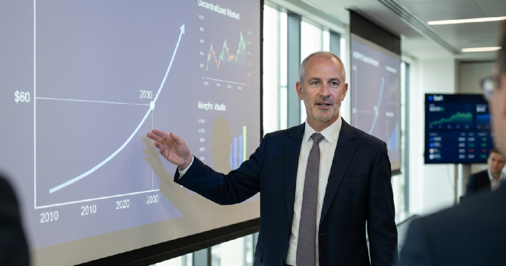 Standard Chartered projects DeFi protocol to reach $60 by end of decade
