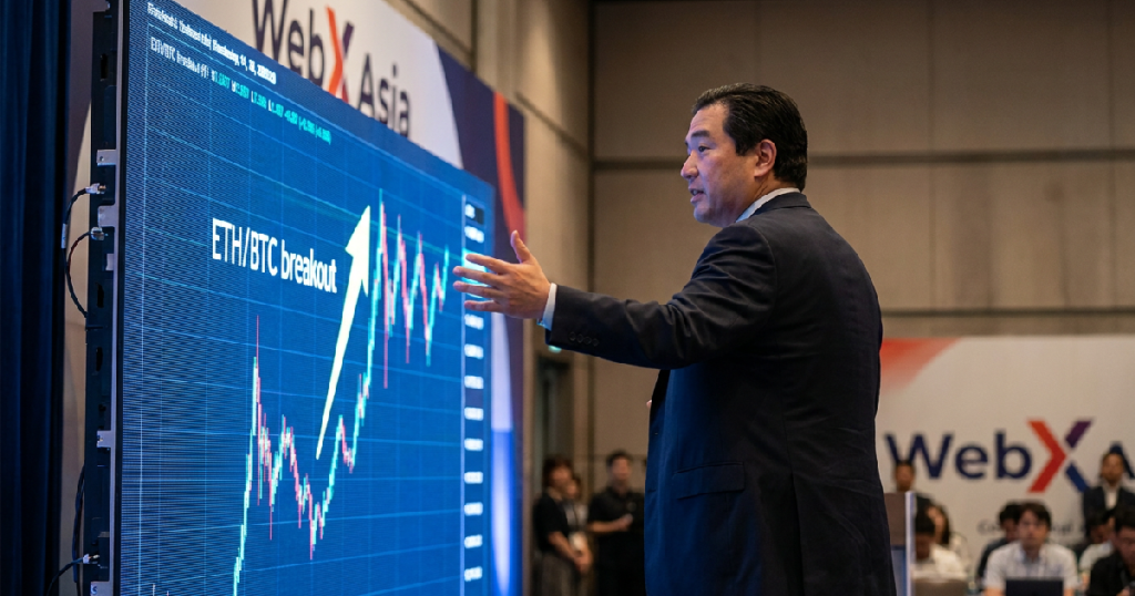 Tom Lee Predicts Major Crypto Resurgence After Key ETH/BTC Breakout