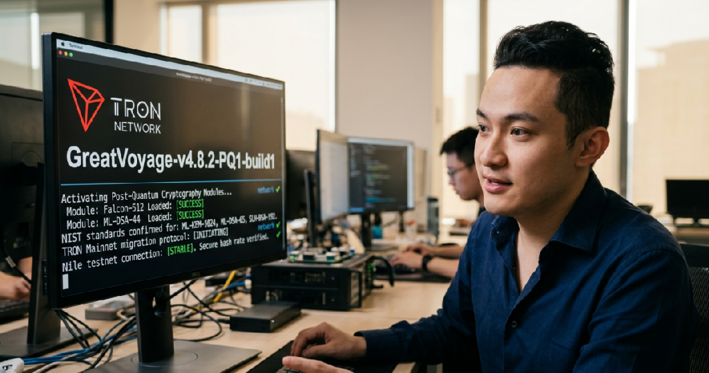 TRON Network activates post-quantum cryptography TRON Network activates post-quantum cryptography