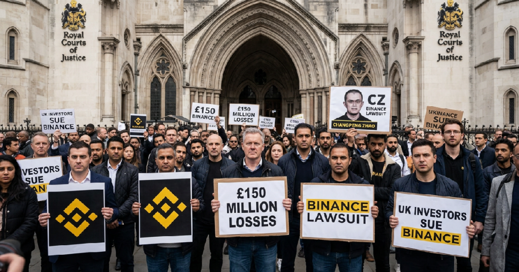 UK investors sue Binance, Changpeng Zhao for £150 million over crypto derivatives