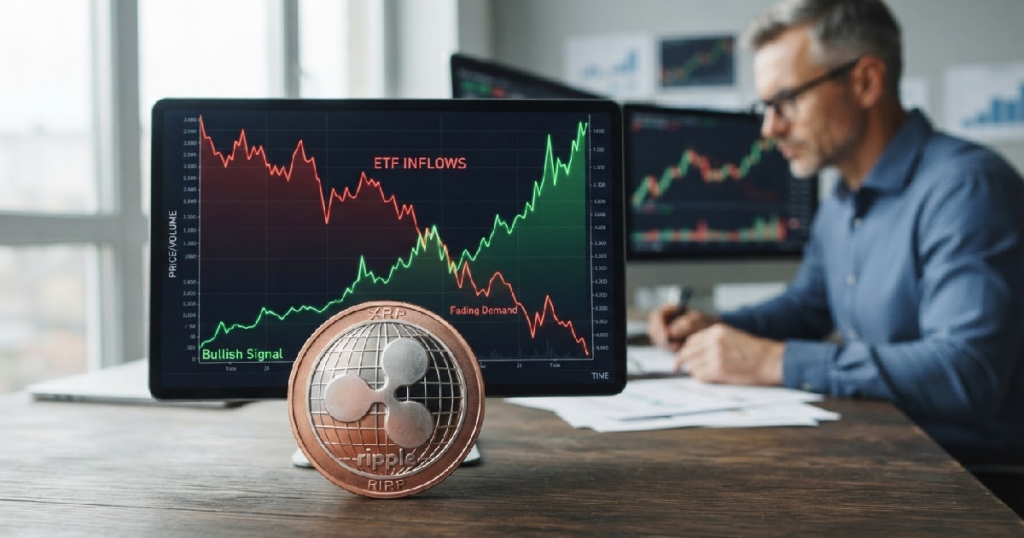 XRP Price Confronts Fading ETF Demand Despite Bullish Chart Signals