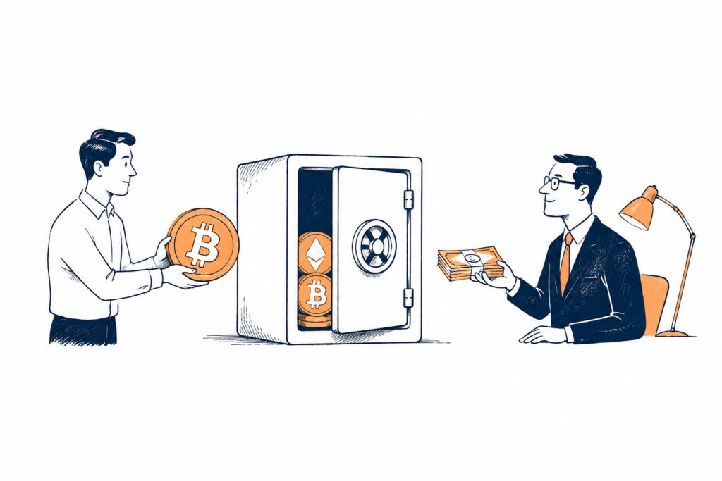 How Do Crypto-Backed Loans Work and What Happens When Prices Fall?