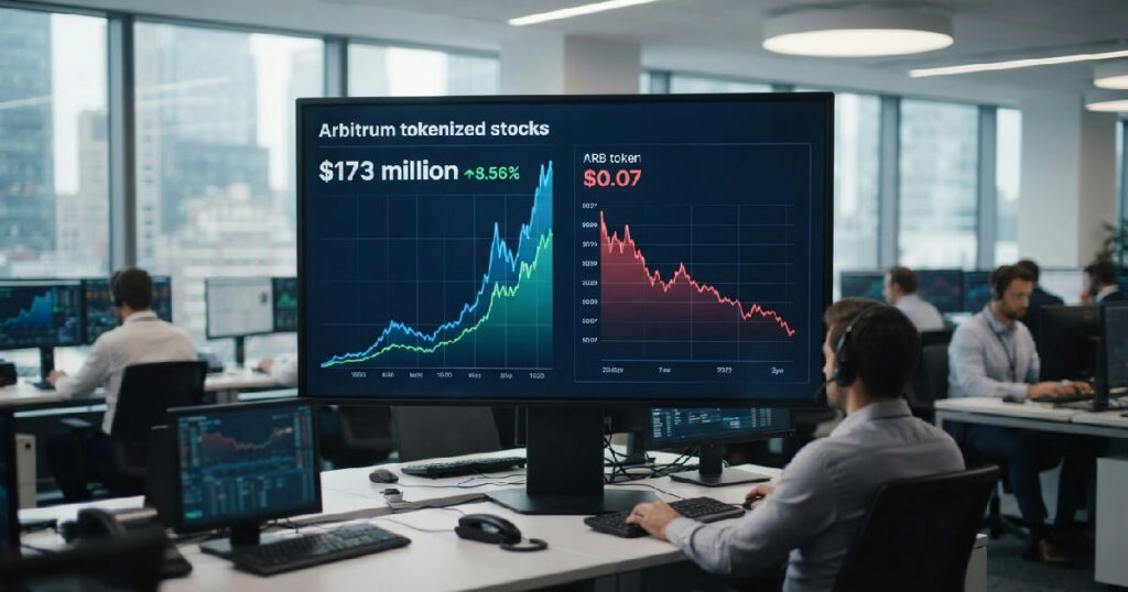 Arbitrum tokenized stocks surge 476%, challenging ARB token’s two-year downturn Arbitrum tokenized stocks surge 476%, challenging ARB token's two-year downturn