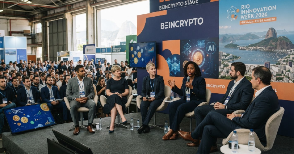 BeInCrypto Stage Convenes Global Leaders at Rio Innovation Week 2026 BeInCrypto Stage Rio Innovation Week 2026: BeInCrypto Stage Convenes Global Leaders at Rio Innovation Week 2026