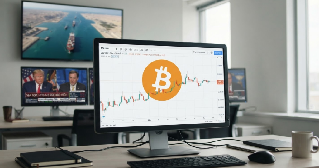 Bitcoin holds 64000: Bitcoin holds $64000 amid Hormuz reopening talks
