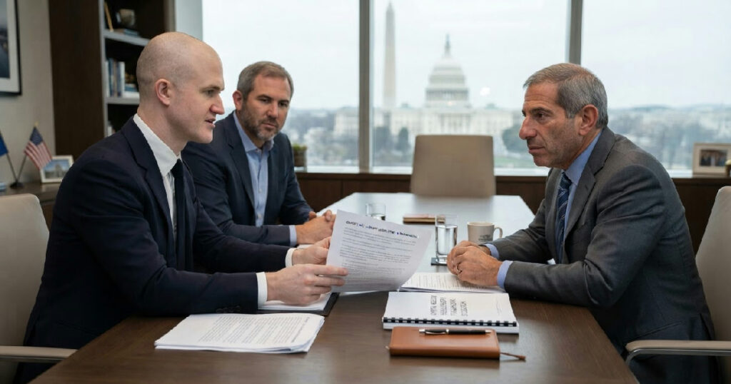 CLARITY Act reportedly pushed by Brian Armstrong in Howard Lutnick meeting