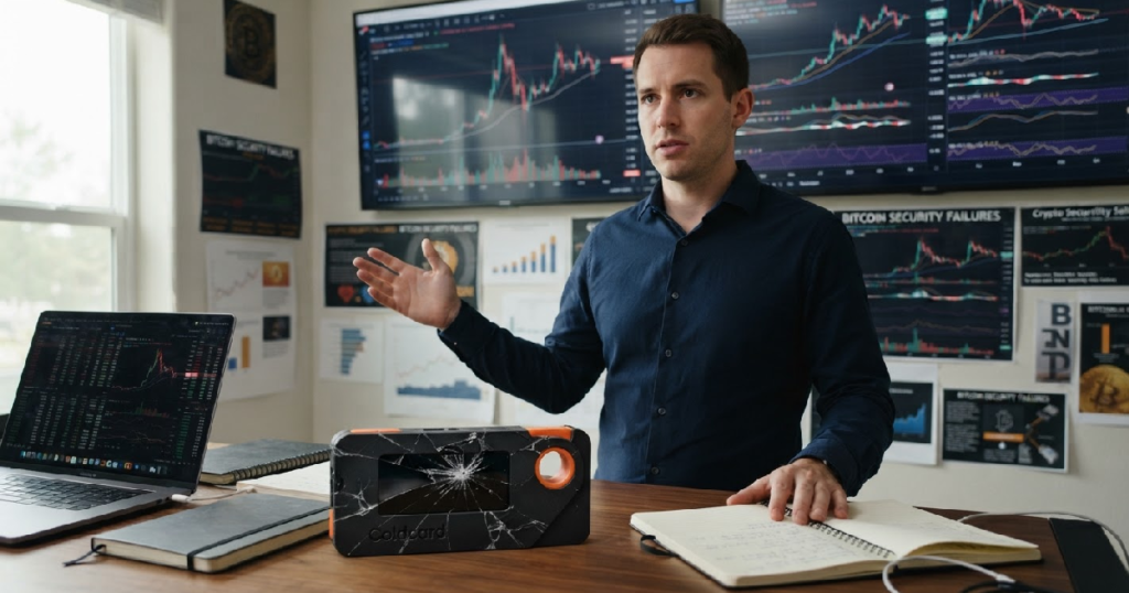 Coldcard exploit highlights enduring crypto security failures