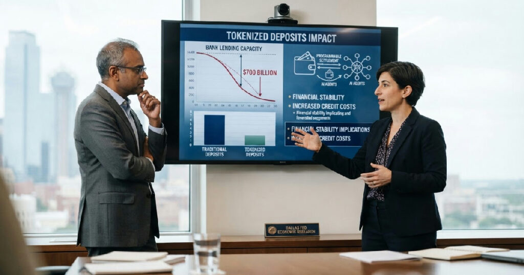 Dallas Fed warns tokenized deposits could slash