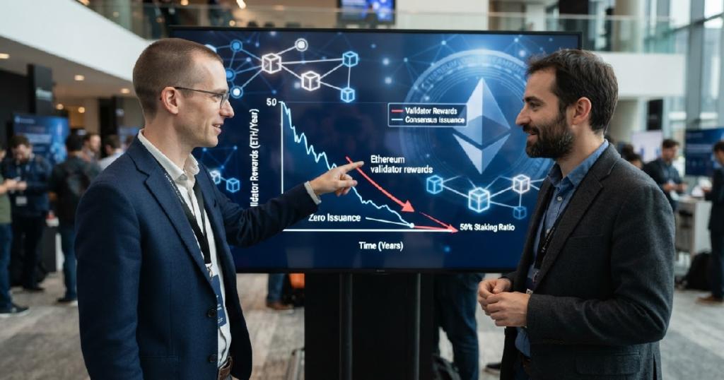 Ethereum validator rewards: Ethereum Researchers Justin Drake, Jérôme de Tychey Propose Burning Validator Rewards to Zero...