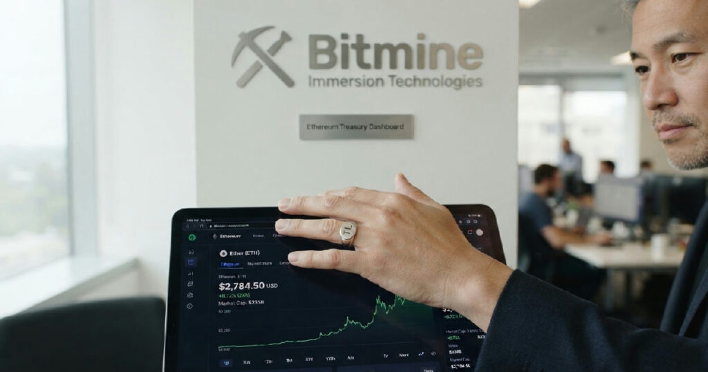 Bitmine Immersion Technologies nears 5% Ether goal as ETH surges past $2,500
