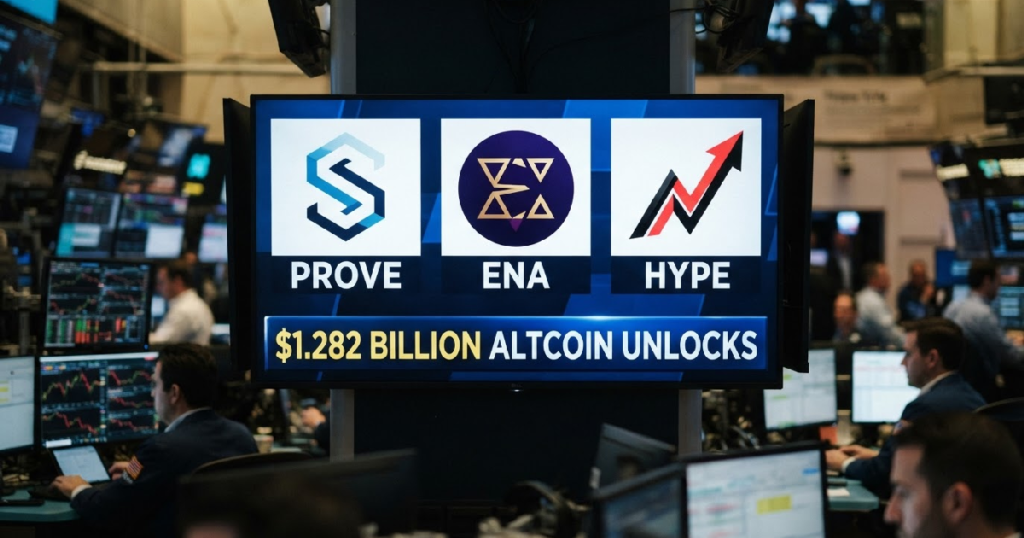 Major altcoin unlocks poised to impact market this week