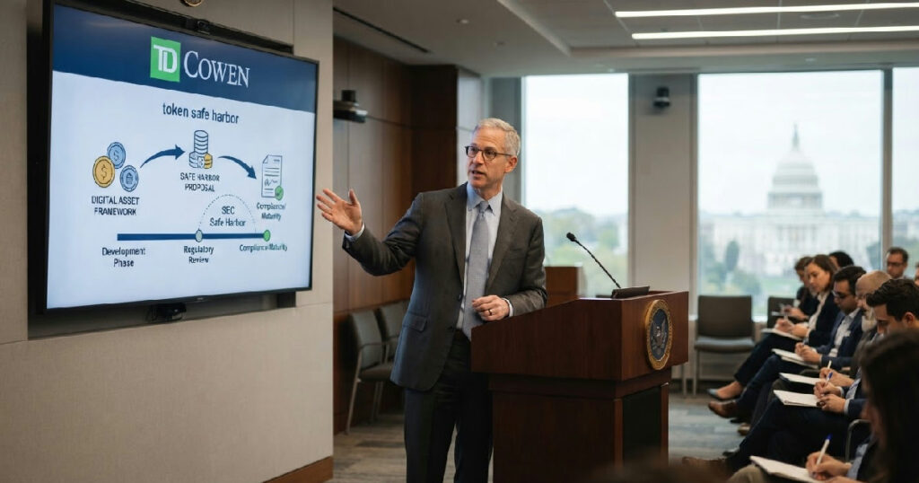 SEC's 'Pivotal' Crypto Rules Could Bring Token Safe Harbor, TD Cowen Says