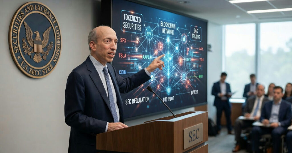 SEC tokenization push fuels 24/7 stock trading on blockchain