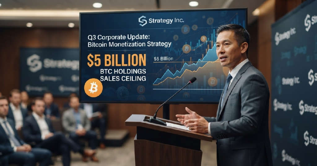 Strategy sets $5 billion Bitcoin monetization ceiling, raising market questions Strategy sets billion: Strategy sets $5 billion Bitcoin monetization ceiling, raising market questions