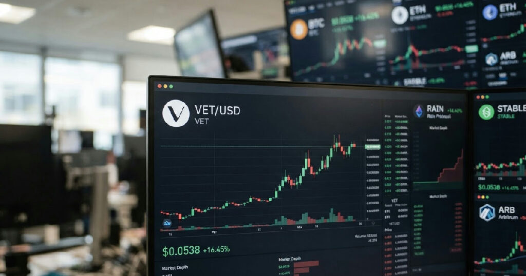 VeChain Altcoin Surge: VeChain Leads Altcoin Surge as Rain Protocol Rallies Amid Broader Market