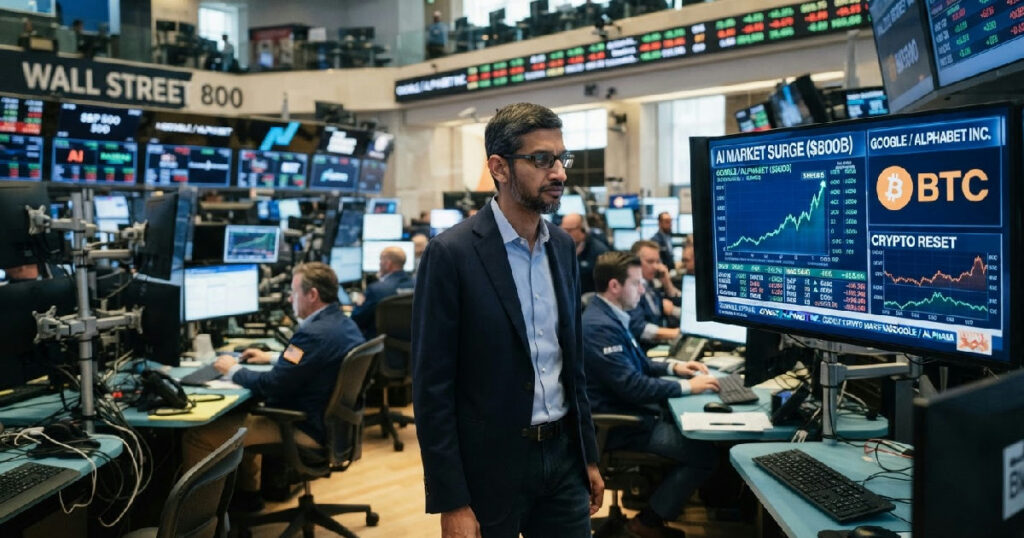 Wall Streets 800 billion AI surge and crypto reset